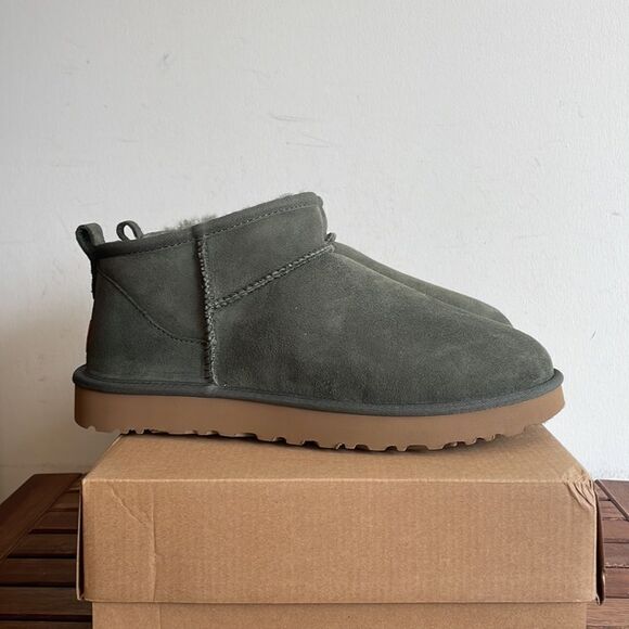 UGG Classic Ultra Mini Forest Night Women Size 11 - Picture 9 of 14